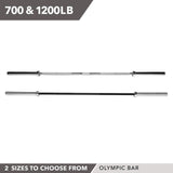 JFIT OLYMPIC BARBELL, 1200 LB CAPACITY