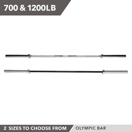 JFIT OLYMPIC BARBELL, 1200 LB CAPACITY