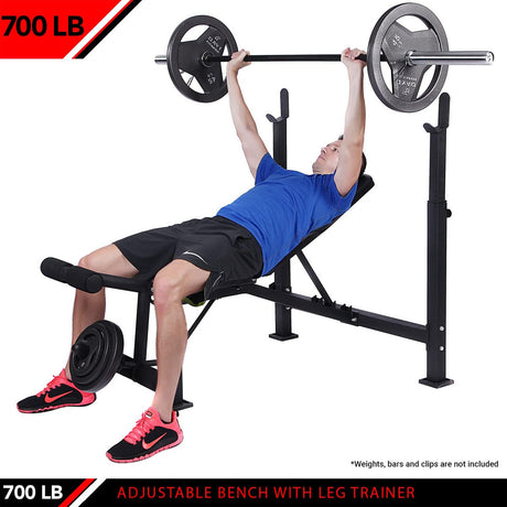 JFIT OLYMPIC WEIGHT BENCH WITH LEG DEVELOPER