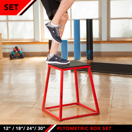 JFIT PLYO (PLYOMETRIC) BOX 12"
