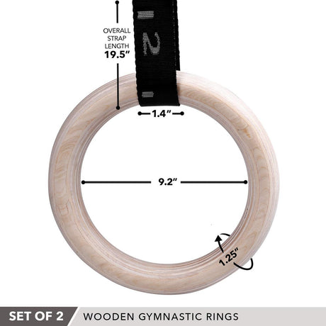 JFIT WOODEN RINGS