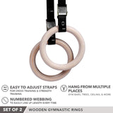 JFIT WOODEN RINGS