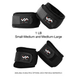 JFIT ADJUSTABLE WRIST WEIGHTS 2 LB, MEDIUM/LARGE