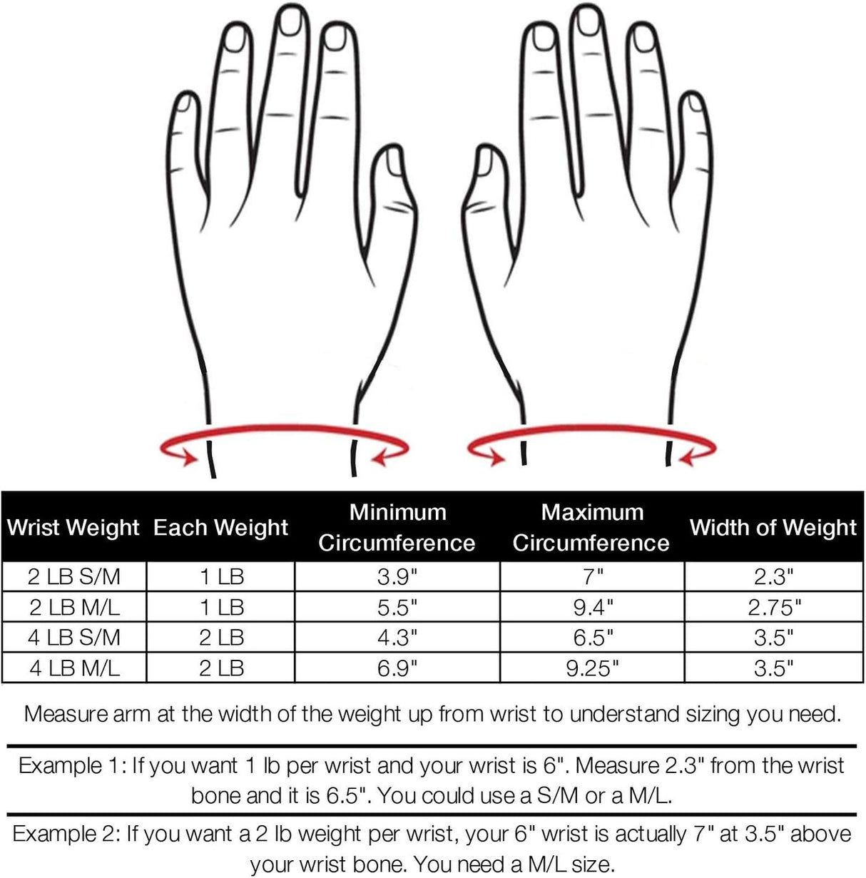 JFIT ADJUSTABLE WRIST WEIGHTS 2 LB, SMALL/MEDIUM