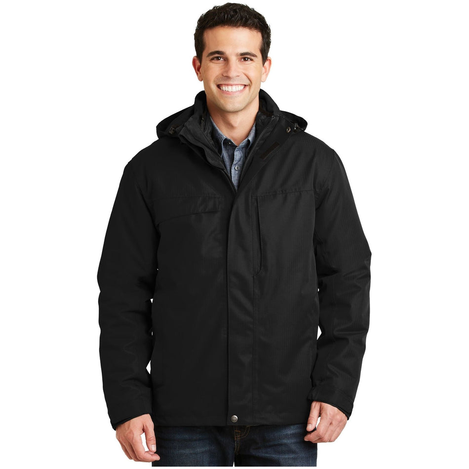 Port Authority ®  Herringbone 3-in-1 Parka. J302 - Port Authority J302