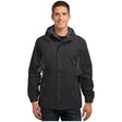 Port Authority ® Cascade Waterproof Jacket. J322 - Port Authority J322 Outerwear Port Authority Black/ Magnet XS