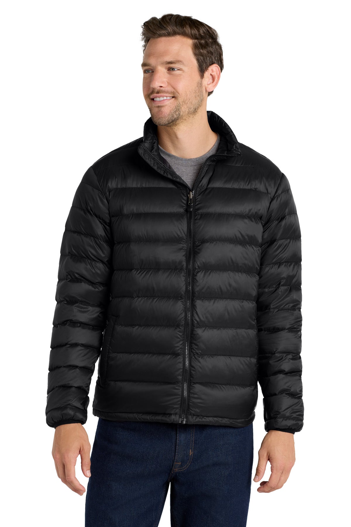 Port Authority J323 Down Jacket Wholesale 600 Fill Power Insulated Jacket