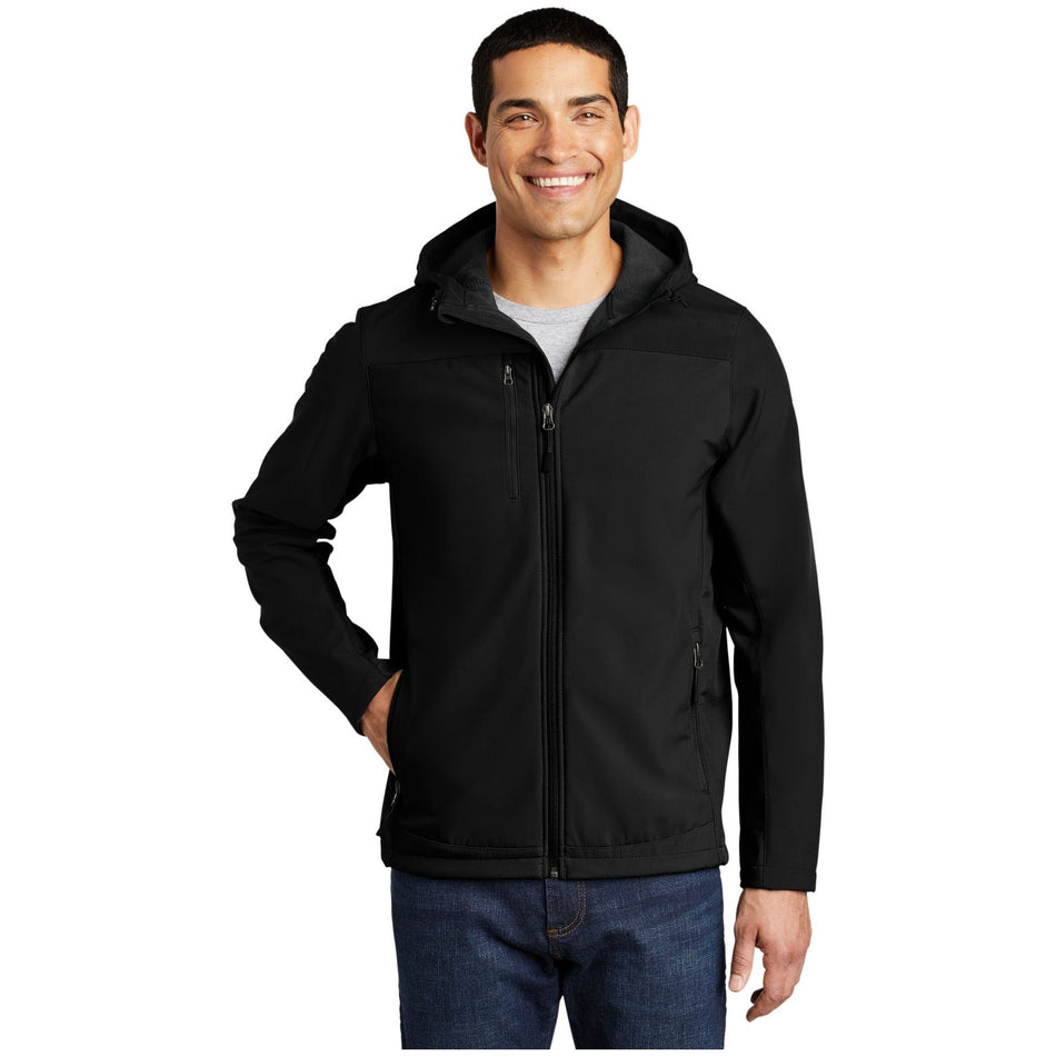 Port Authority ®  Hooded Core Soft Shell Jacket. J335 - Port Authority J335