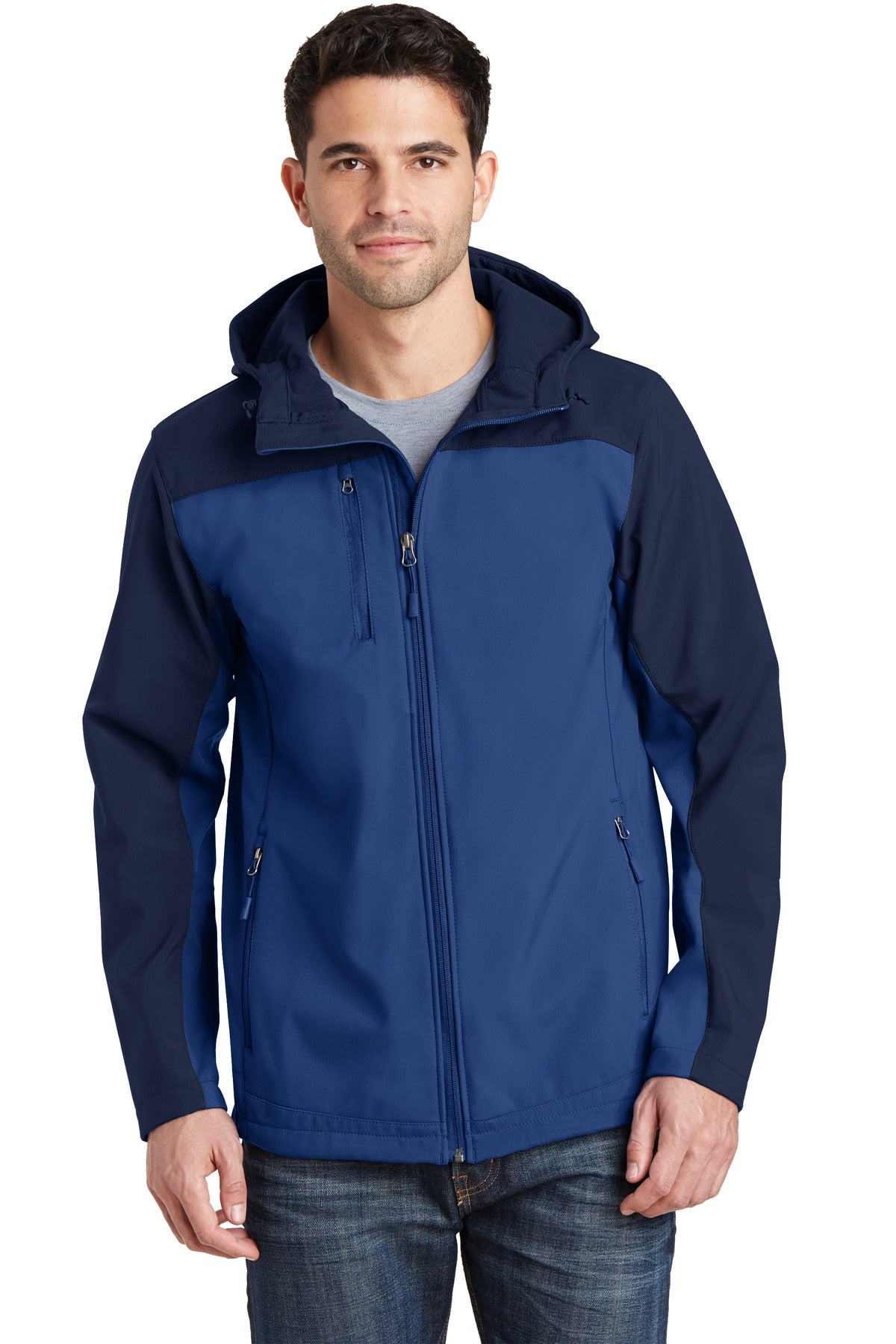 Port Authority ®  Hooded Core Soft Shell Jacket. J335 - Port Authority J335