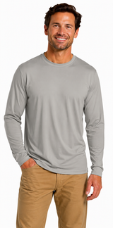 Joe's USA Construction & Landscape Lightweight Performance Long Sleeve Tee