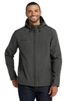 Port Authority J706 Textured Hooded Soft Shell Jacket