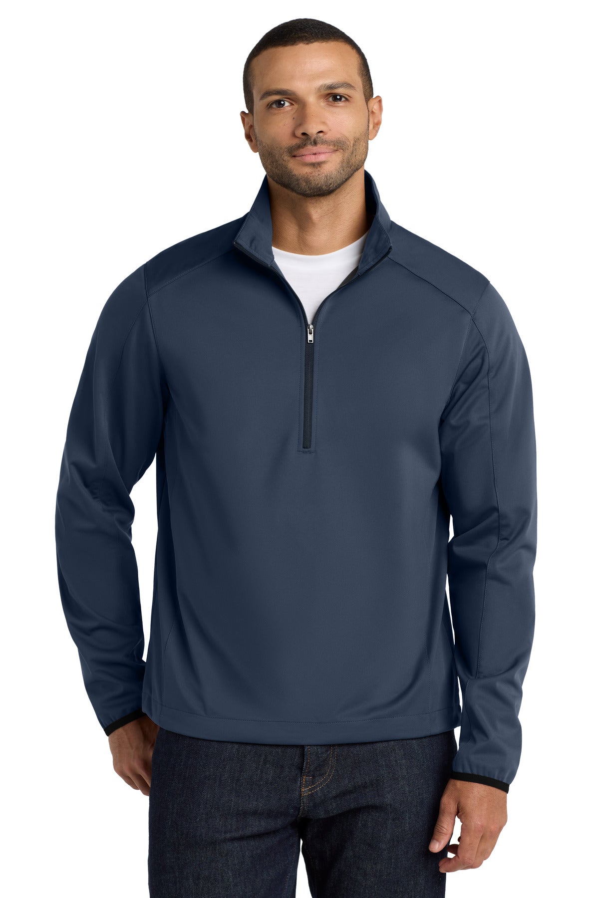 Port Authority J716 Active 1/2-Zip Soft Shell Jacket