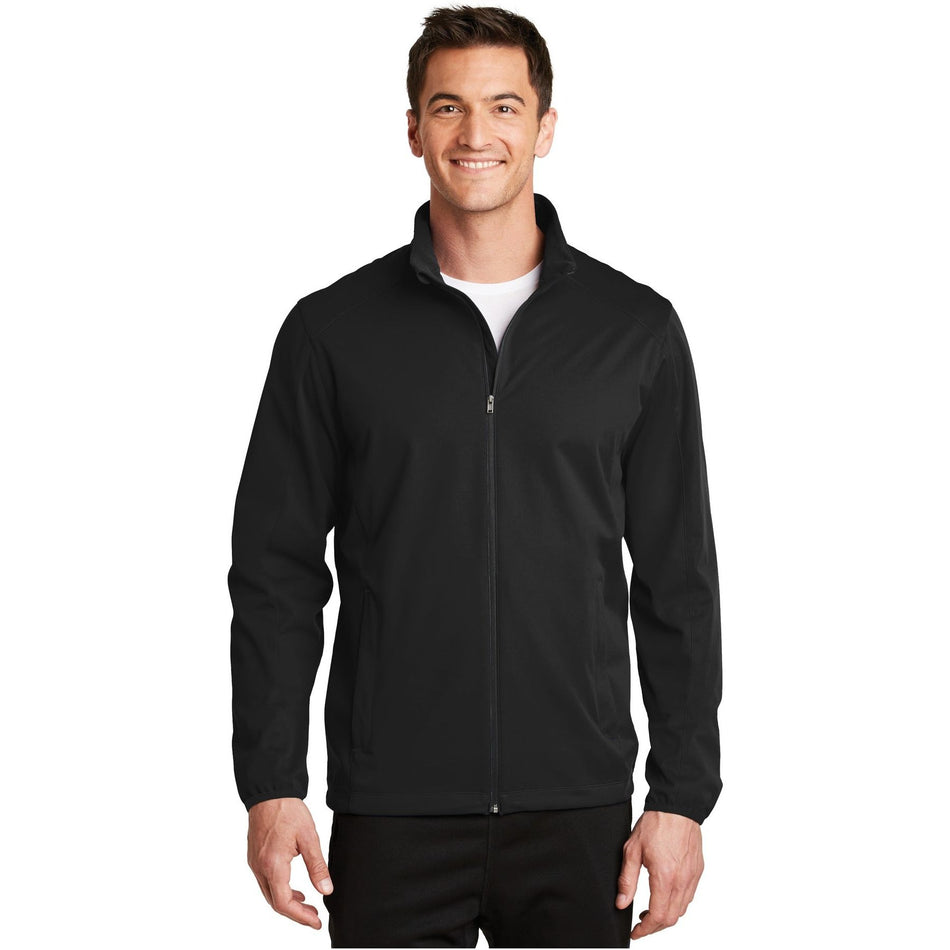 Port Authority ® Active Soft Shell Jacket. J717 - Port Authority J717 Outerwear Port Authority Deep Black XS