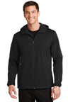 Port Authority J719 Active Hooded Soft Shell Jacket | Wholesale