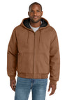 CornerStone ®  - Duck Cloth Hooded Work Jacket.  J763H - CornerStone J763H