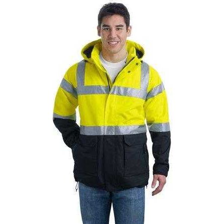 Mens ANSI 107 Class 3 Safety Heavyweight Parka Joe's USA