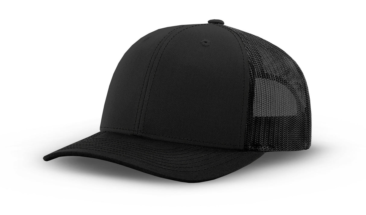 Joe's USA Original Trucker Hat JOE112 - Black - Main View
