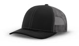 Joe's USA Original Trucker Hat JOE112 - Black/Charcoal - Main View