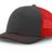 Joe's USA Original Trucker Hat JOE112 - Charcoal/Red - Main View