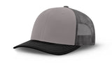 Joe's USA Original Trucker Hat JOE112 - Gray/Black/Charcoal - Main View