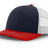 Joe's USA Original Trucker Hat JOE112 - Navy/Red/White - Main View