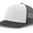 Joe's USA Original Trucker Hat JOE112 - White/Charcoal - Main View
