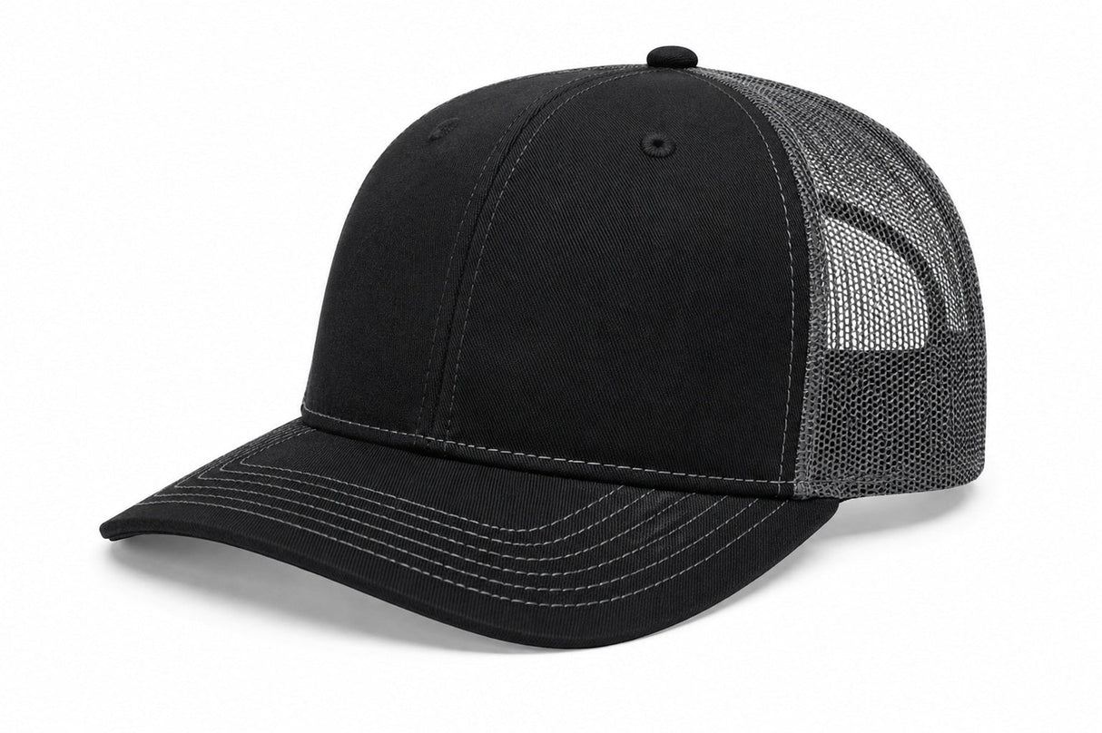 Joe's USA Classic Pro Mesh Trucker Hat | Structured 6-Panel Snapback (JOE112)
