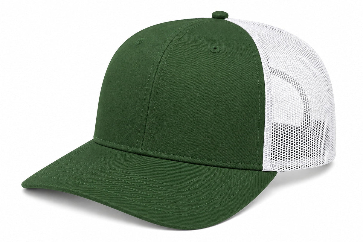 Joe's USA Classic Pro Mesh Trucker Hat | Structured 6-Panel Snapback (JOE112)