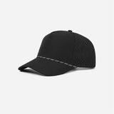 Joe's USA 5-Panel Rope Golf Hat | Water-Repellent Perforated Snapback Cap