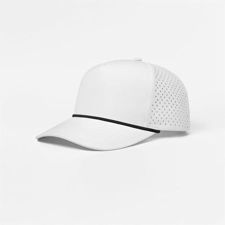 Joe's USA - CATCH FLOW - 5 Panel Perforated Rope Golf Hat
