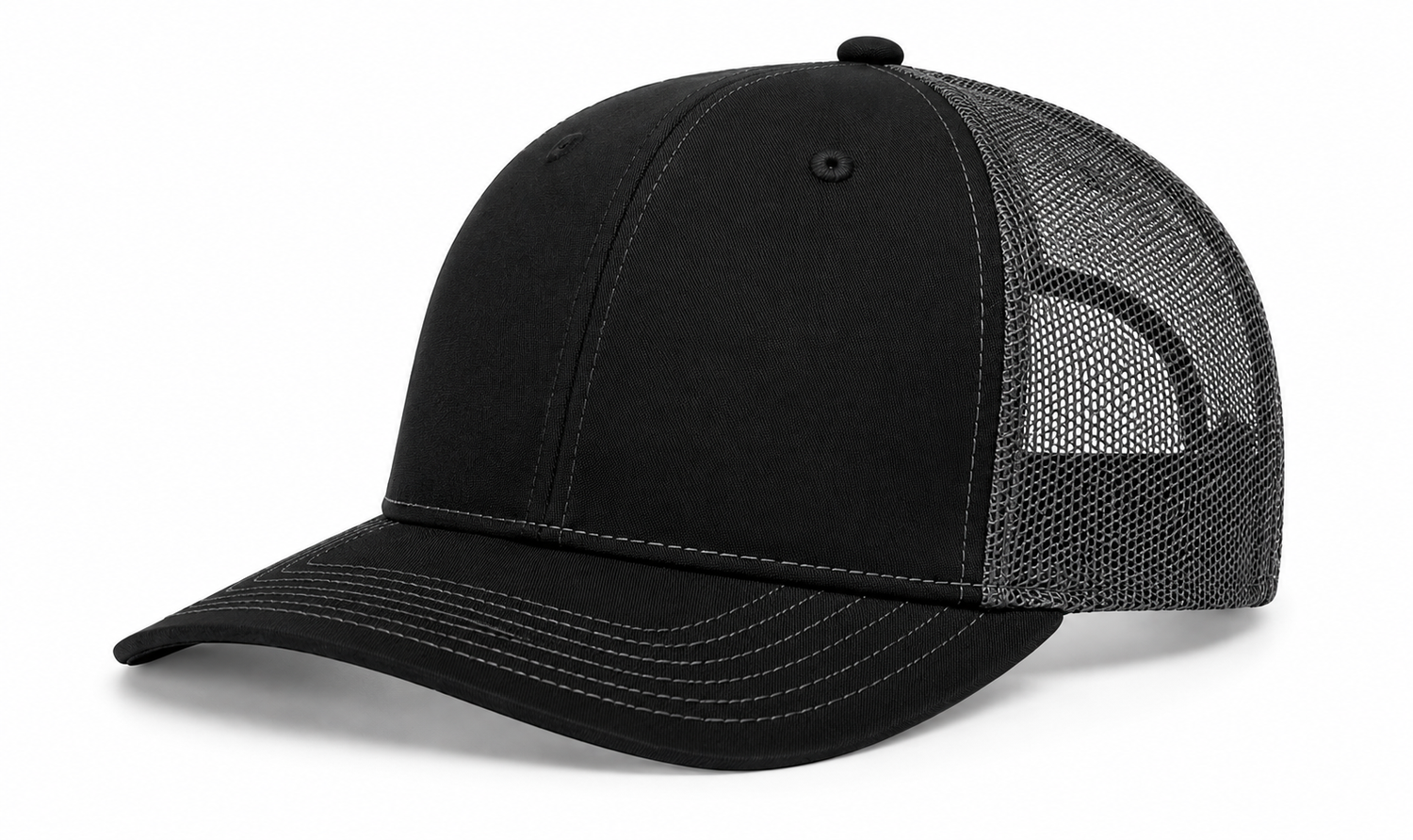 Joe's USA Classic Pro Mesh Trucker Hat | Structured 6-Panel Snapback (JOE112)