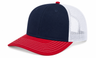 Joe's USA Classic Pro Mesh Trucker Hat | Structured 6-Panel Snapback (JOE112)