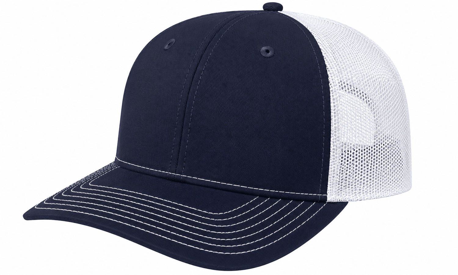 Joe's USA Classic Pro Mesh Trucker Hat | Structured 6-Panel Snapback (JOE112)