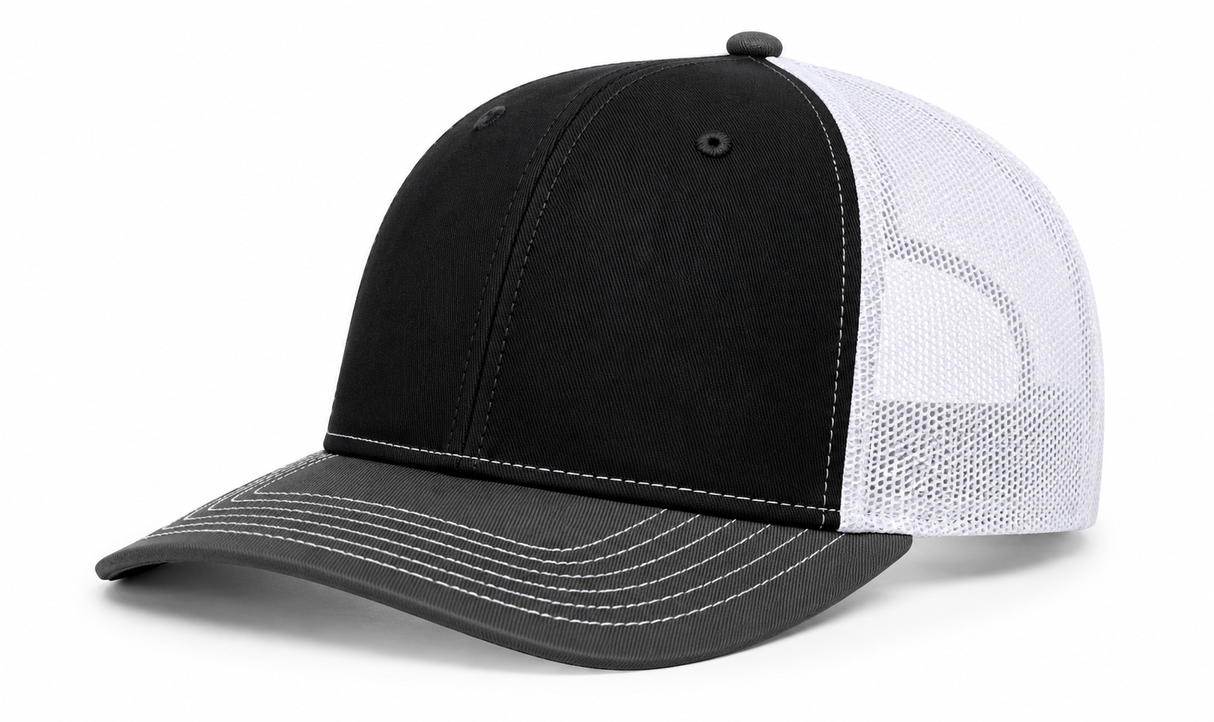 Joe's USA Classic Pro Mesh Trucker Hat | Structured 6-Panel Snapback (JOE112)