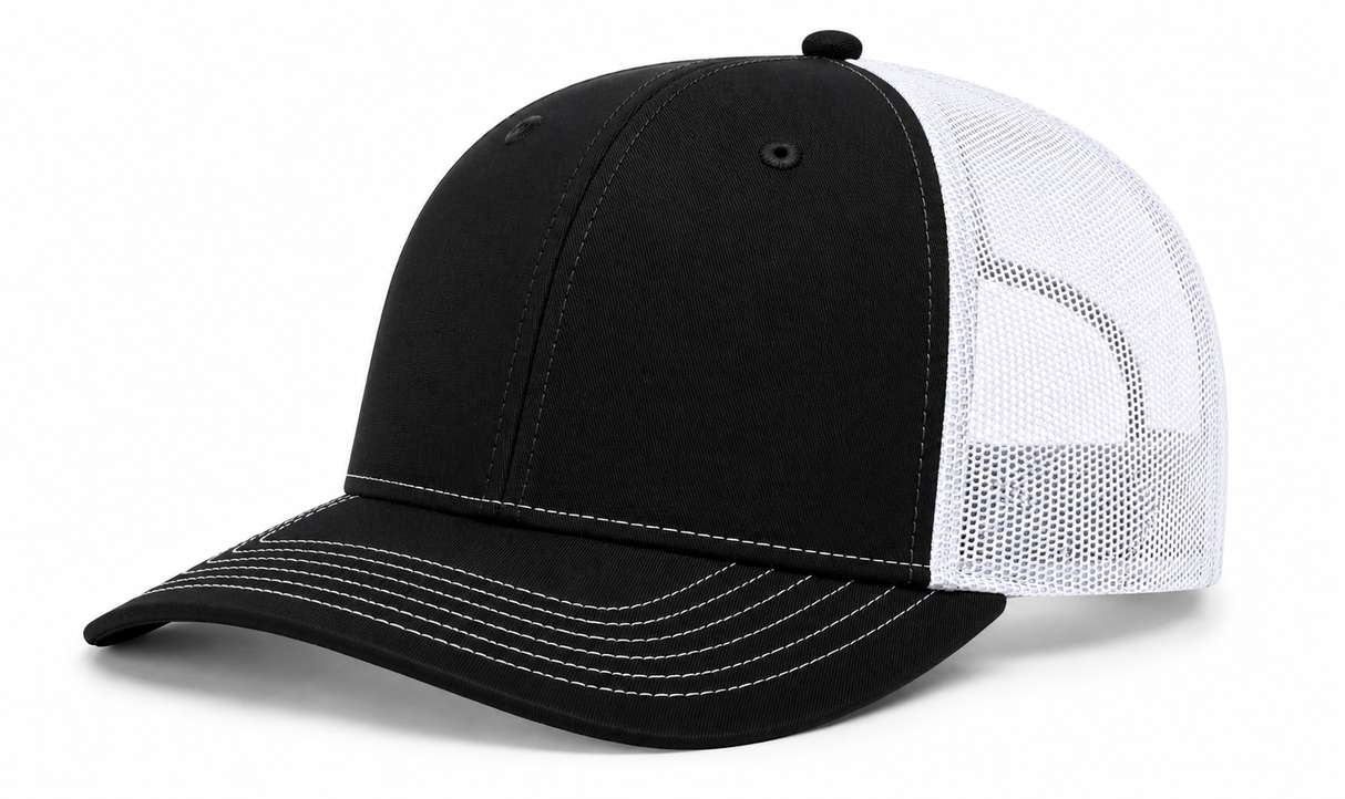 Joe's USA Classic Pro Mesh Trucker Hat | Structured 6-Panel Snapback (JOE112)