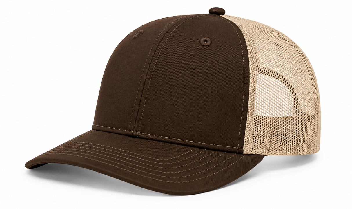 Joe's USA Classic Pro Mesh Trucker Hat | Structured 6-Panel Snapback (JOE112)