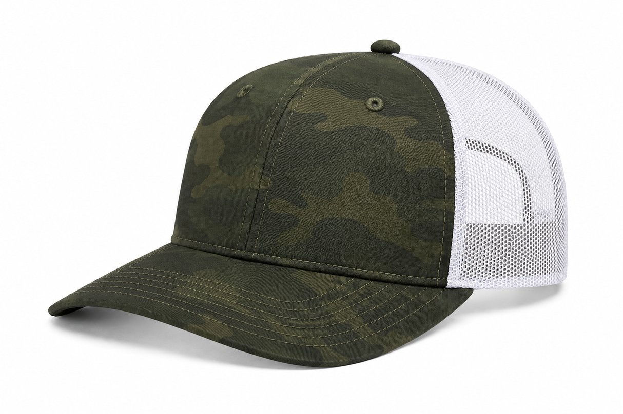 Joe's USA Classic Pro Mesh Trucker Hat | Structured 6-Panel Snapback (JOE112)