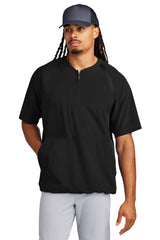 Sport-Tek JST489 Repeat 1/2-Zip Short Sleeve Jacket - Wholesale Athletic Warm-Up Jackets