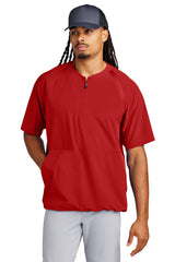 Sport-Tek JST489 Repeat 1/2-Zip Short Sleeve Jacket Wholesale Athletic Warm-Up Jackets