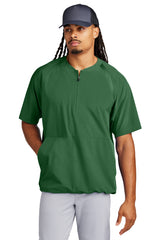 Sport-Tek JST489 Repeat 1/2-Zip Short Sleeve Jacket - Wholesale Athletic Warm-Up Jackets