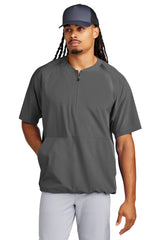 Sport-Tek JST489 Repeat 1/2-Zip Short Sleeve Jacket - Wholesale Athletic Warm-Up Jackets