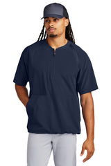 Sport-Tek JST489 Repeat 1/2-Zip Short Sleeve Jacket - Wholesale Athletic Warm-Up Jackets