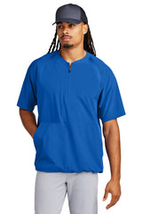 Sport-Tek JST489 Repeat 1/2-Zip Short Sleeve Jacket Wholesale Athletic Warm-Up Jackets