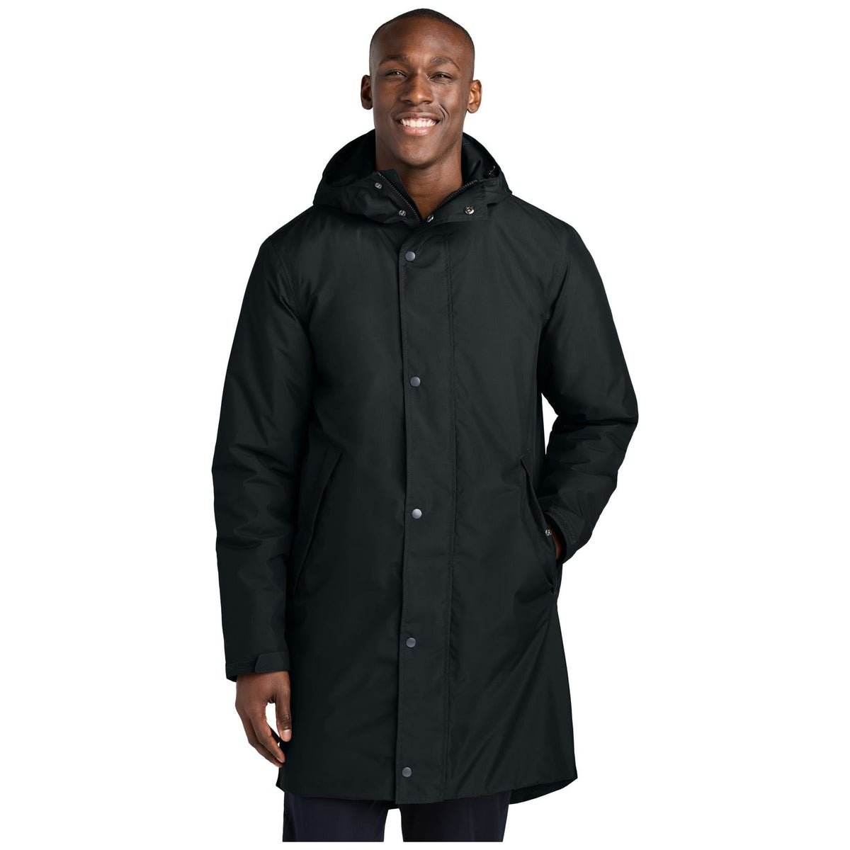 Sport-Tek ® Waterproof Insulated Sideline Parka JST55 - Sport-Tek JST55 Outerwear Sport-Tek Black XS