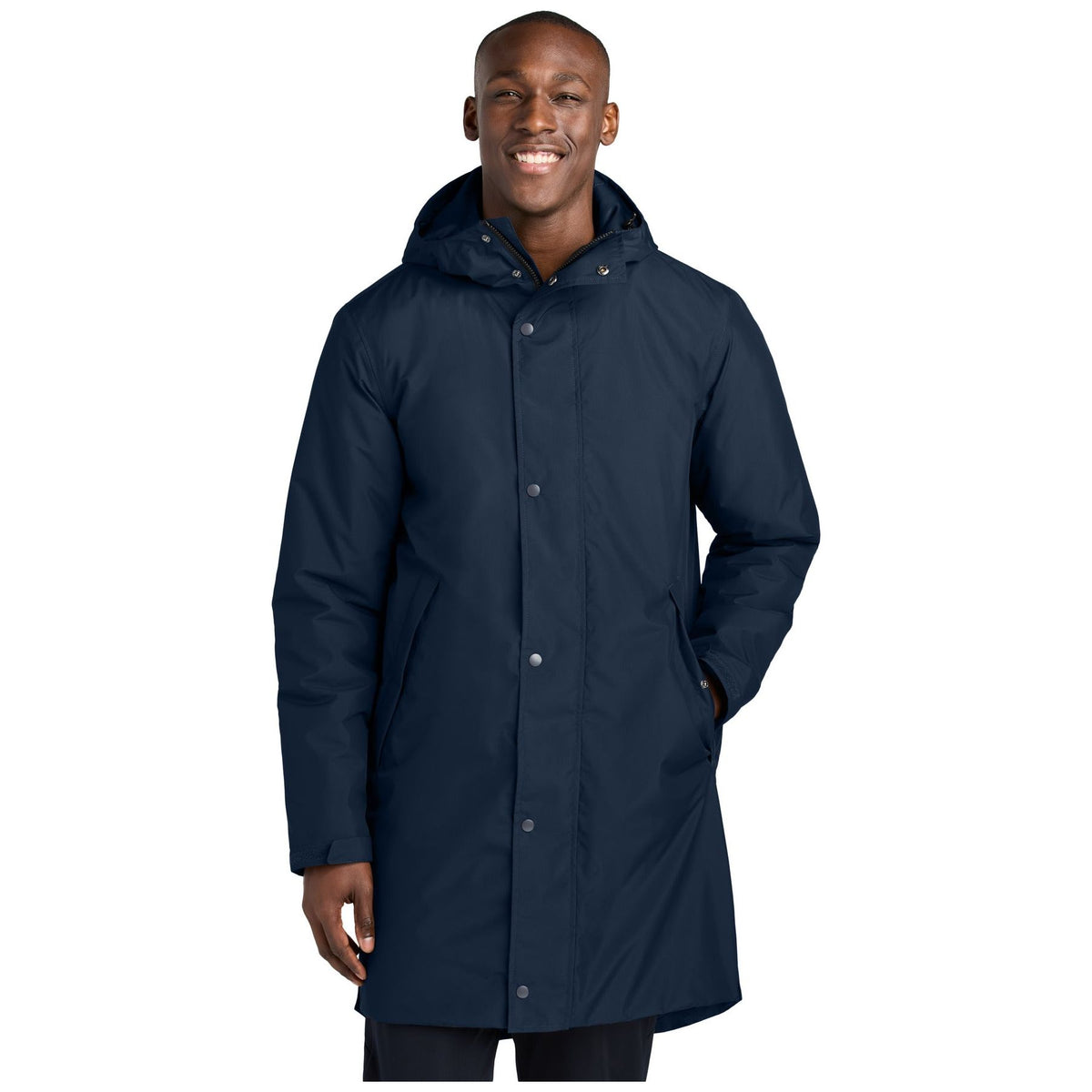 Sport-Tek ® Waterproof Insulated Sideline Parka JST55 - Sport-Tek JST55 Outerwear Sport-Tek True Navy XS