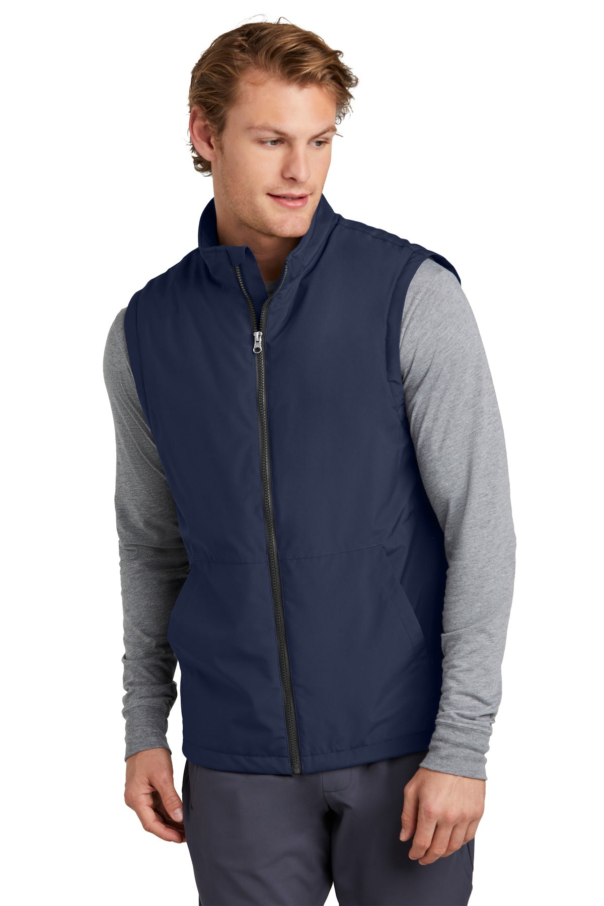 Sport-Tek ® Insulated Vest JST57 - Sport-Tek JST57 Outerwear Sport-Tek True Navy XS