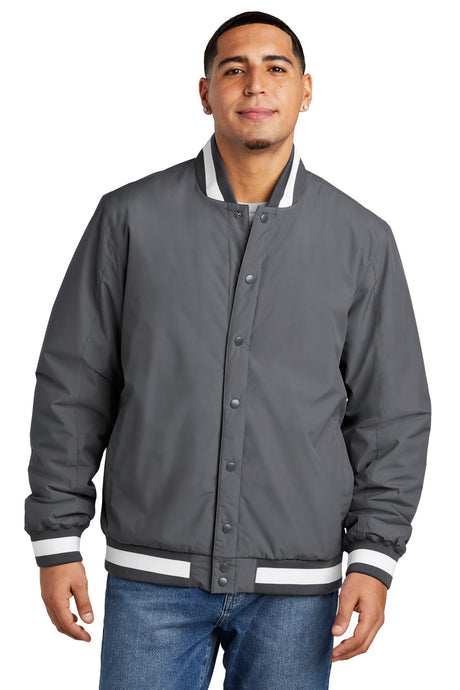 Sport-Tek JST58 Insulated Varsity Jacket