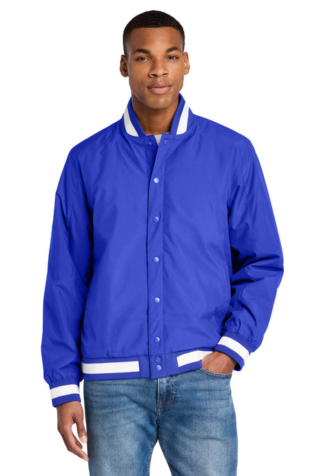 Sport-Tek JST58 Insulated Varsity Jacket