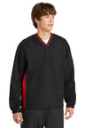Sport-Tek JST62 Tipped V-Neck Raglan Wind Shirt