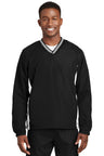Sport-Tek ®  Tipped V-Neck Raglan Wind Shirt. JST62 - Sport-Tek JST62